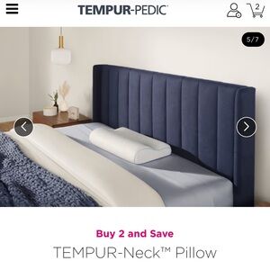 Tempur-Pedic Neck Pillow Cooling Medium *BRAND NEW*